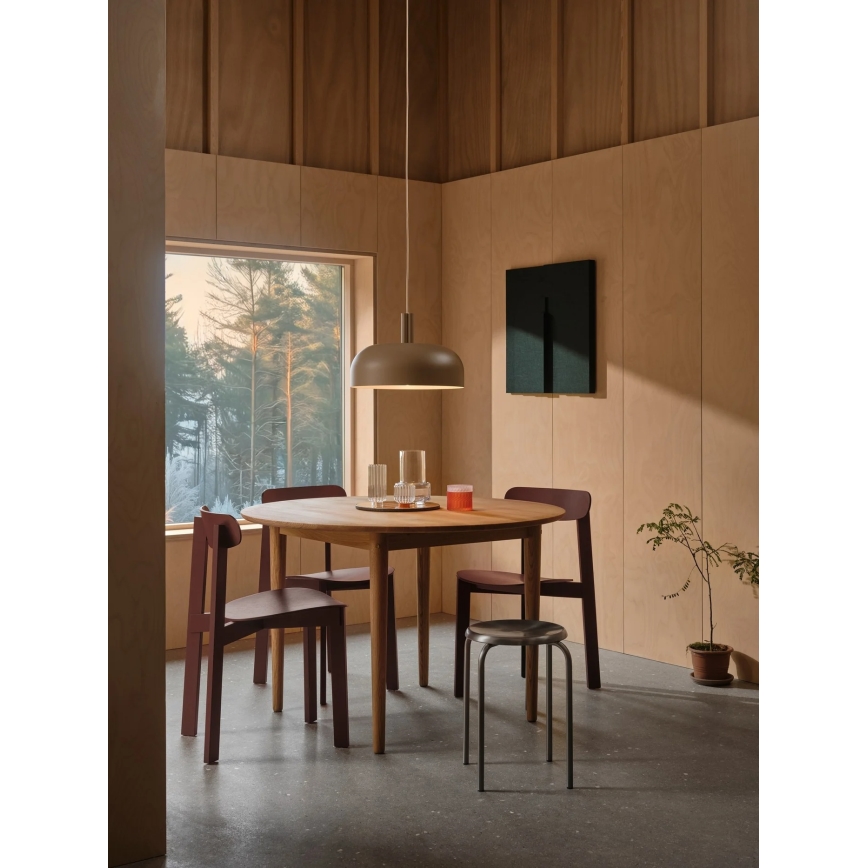 Nordlux - Karājamā lampa uz vada SANDRO 1xE27/15W/230V Ø 40 cm brūna