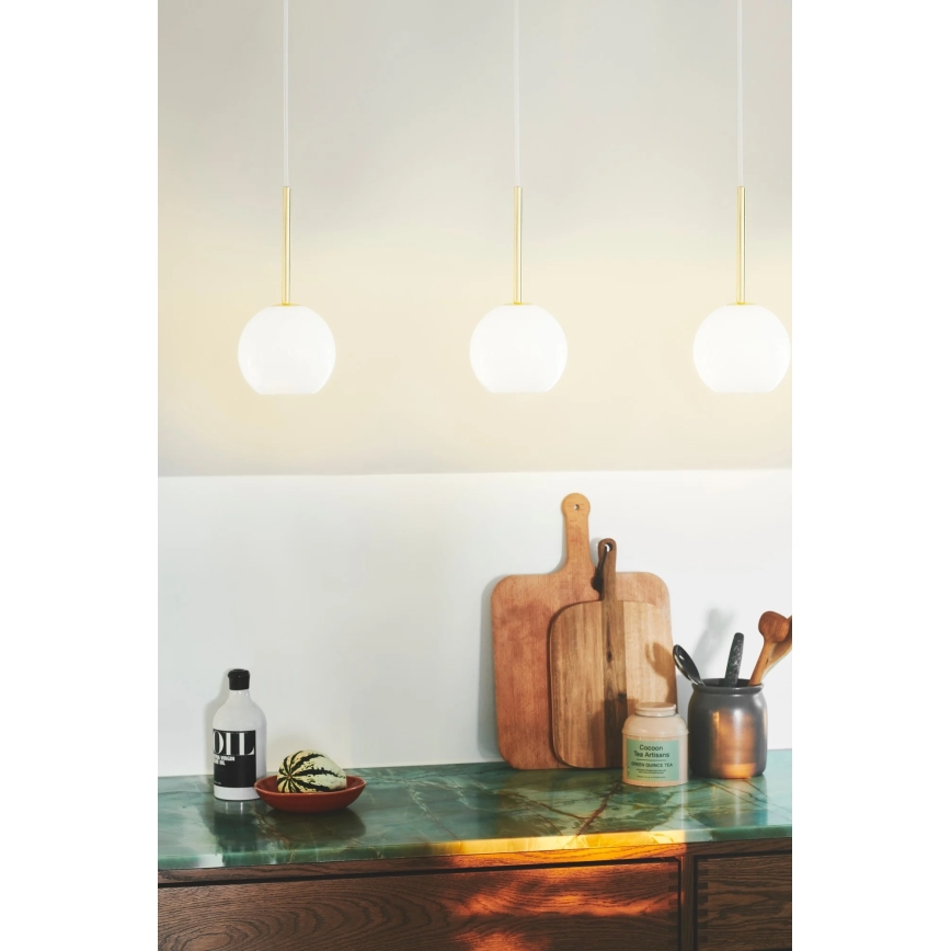 Nordlux - Karājamā lustra ar kabeli FRANCA 1xE14/40W/230V balta