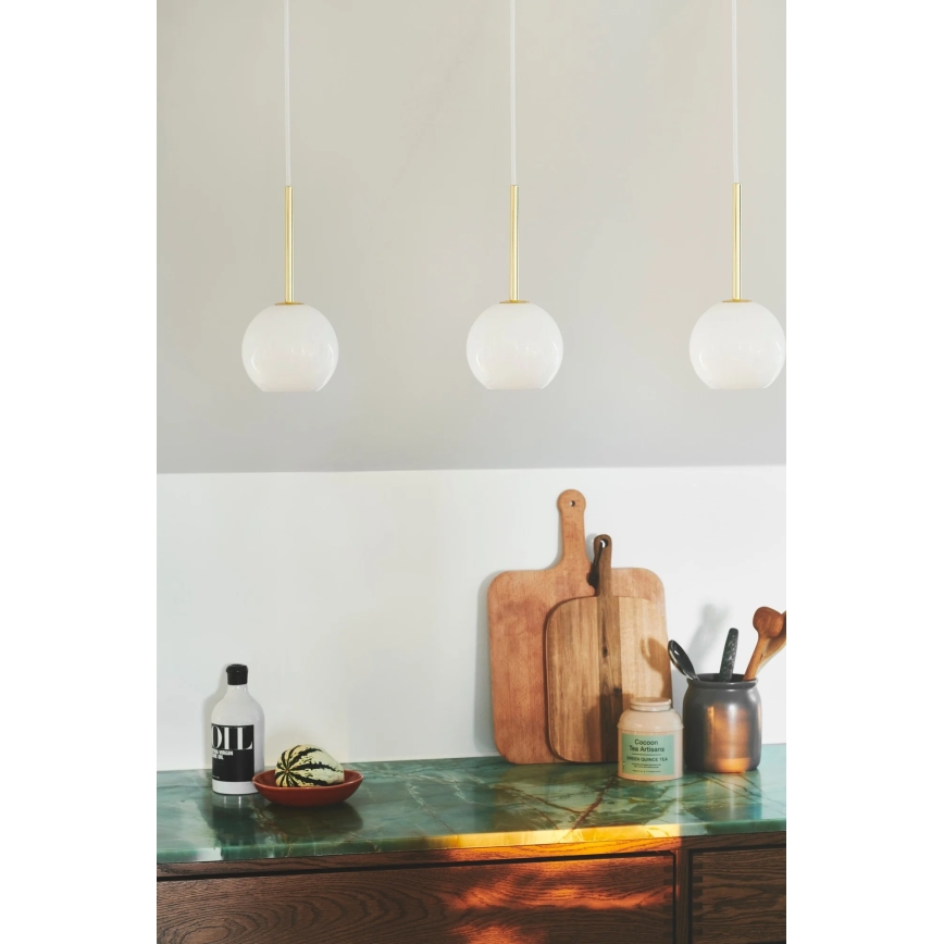 Nordlux - Karājamā lustra ar kabeli FRANCA 1xE14/40W/230V balta