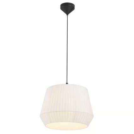 Nordlux - Karājoša lustra DICTE uz kabeļa, 1xE27/60W/230V, Ø40 cm, balta