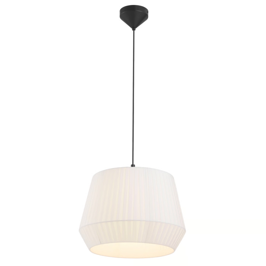 Nordlux - Karājoša lustra DICTE uz kabeļa, 1xE27/60W/230V, Ø40 cm, balta