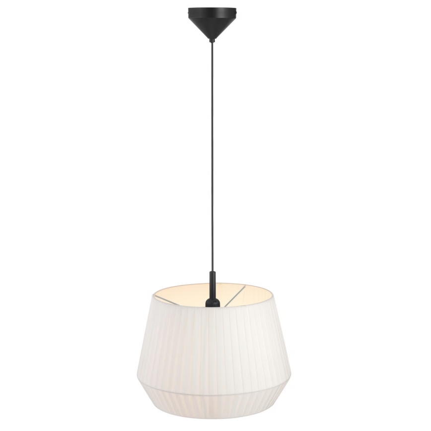 Nordlux - Karājoša lustra DICTE uz kabeļa, 1xE27/60W/230V, Ø40 cm, balta