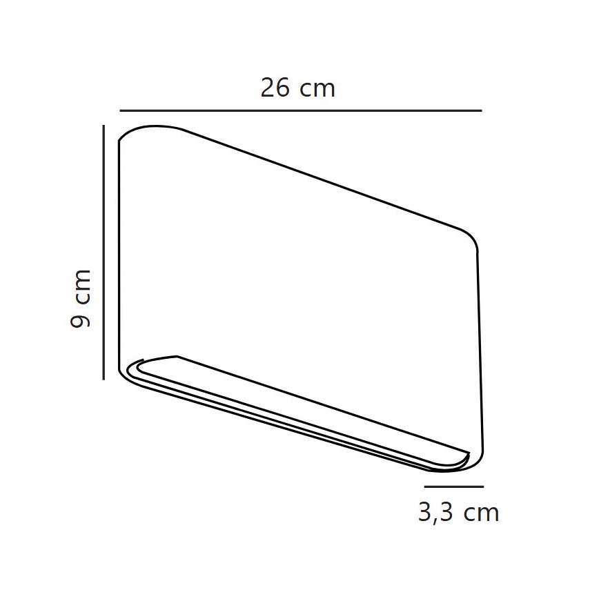 Nordlux - KINVER LED āra sienas gaismeklis, 10 W, 230 V, IP54, balts