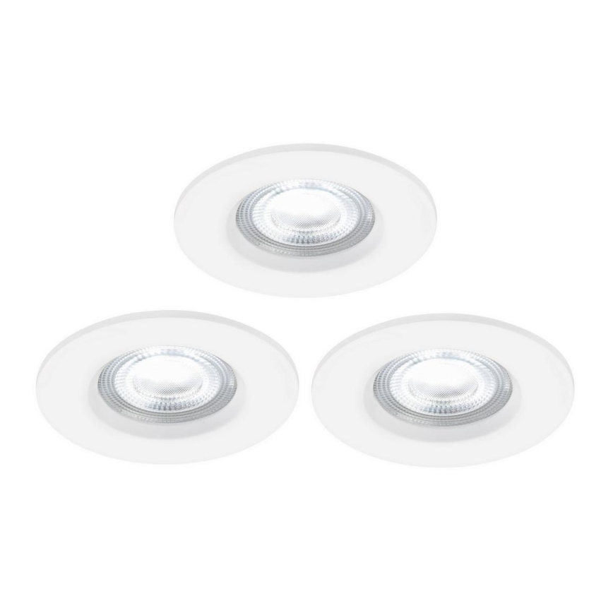 Nordlux - KOMPLEKTS 3x LED RGB Aptumšojama vannas istabas piekaramo griestu lampa DON SMART LED/4,7W/230V 2200-6500K IP65