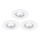 Nordlux - KOMPLEKTS 3x LED RGB Aptumšojama vannas istabas piekaramo griestu lampa DON SMART LED/4,7W/230V 2200-6500K IP65