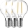 Nordlux - KOMPLEKTS 3x LED Spuldze FILAMENT G45 E14/4W/230V 4000K