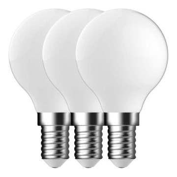 Nordlux - komplekts 3x LED spuldzes G45 E14/4W/230V 2700K