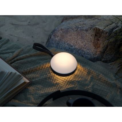 Nordlux - LED Aptumšojama āra pārnēsājama lampa BRING TO-GO LED/1W/3,7V IP54 melna