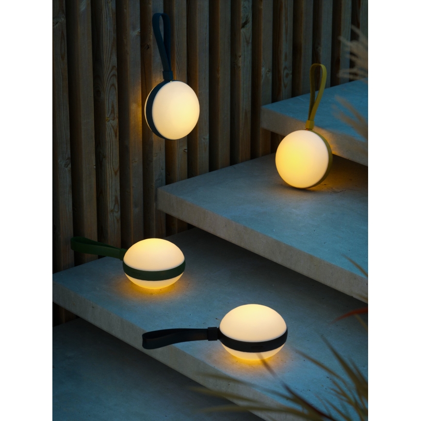 Nordlux - LED Aptumšojama āra pārnēsājama lampa BRING TO-GO LED/1W/3,7V IP54 melna