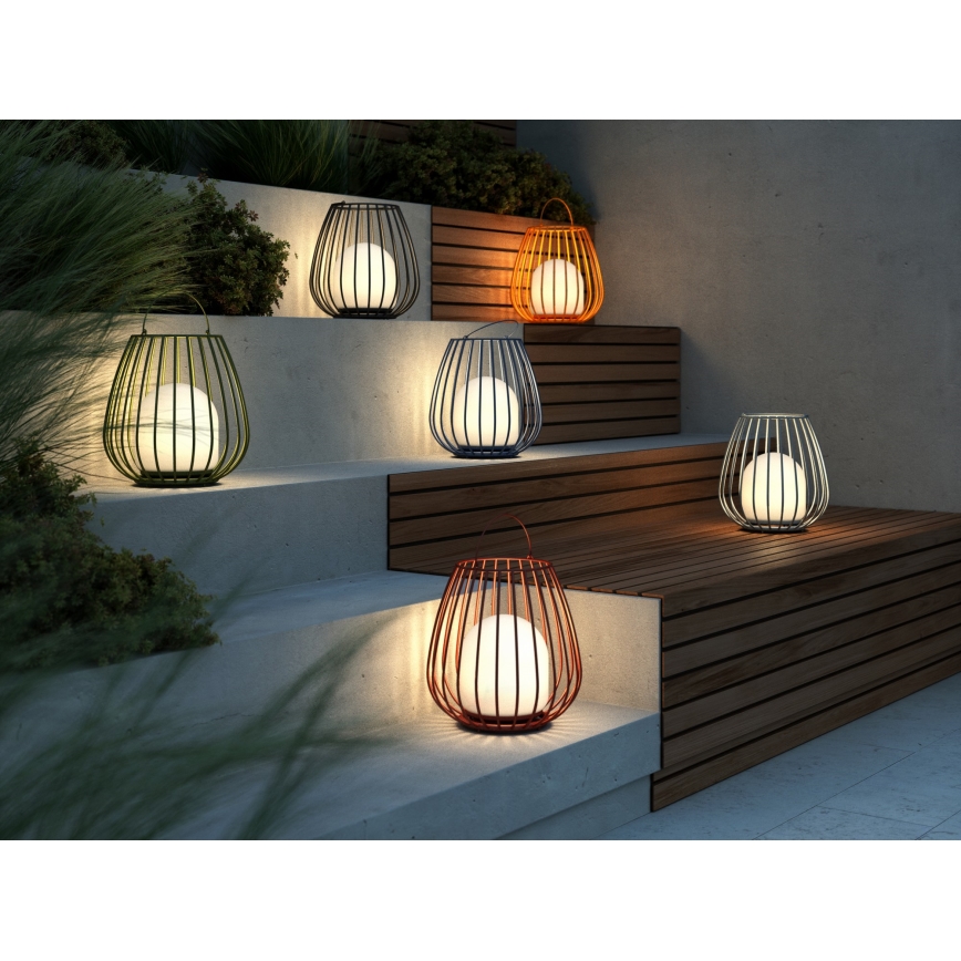 Nordlux - LED Aptumšojama āra pārnēsājama lampa JIM TO-GO LED/3W/3,7V IP54 melna