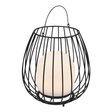 Nordlux - LED Aptumšojama āra pārnēsājama lampa JIM TO-GO LED/3W/3,7V IP54 melna
