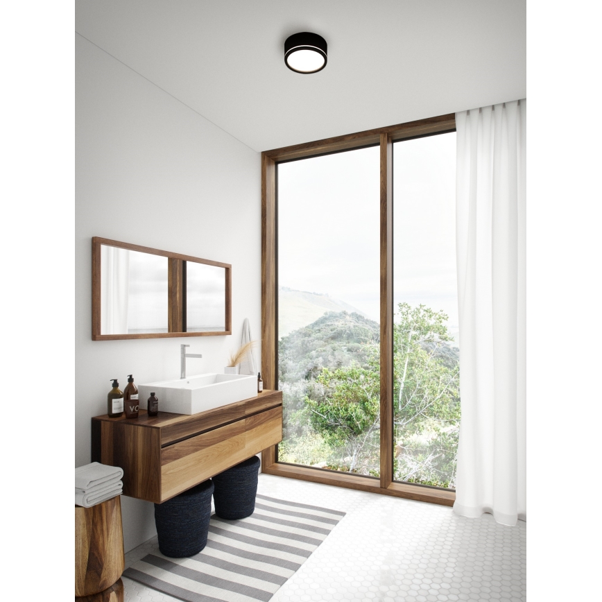 Nordlux - LED Aptumšojama āra sienas lampa AVA SMART LED/9,5W/230V 2700K IP54 melna