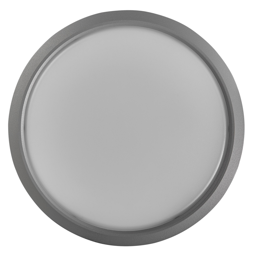 Nordlux - LED Aptumšojama āra sienas lampa AVA SMART LED/9,5W/230V 2700K IP54 pelēka