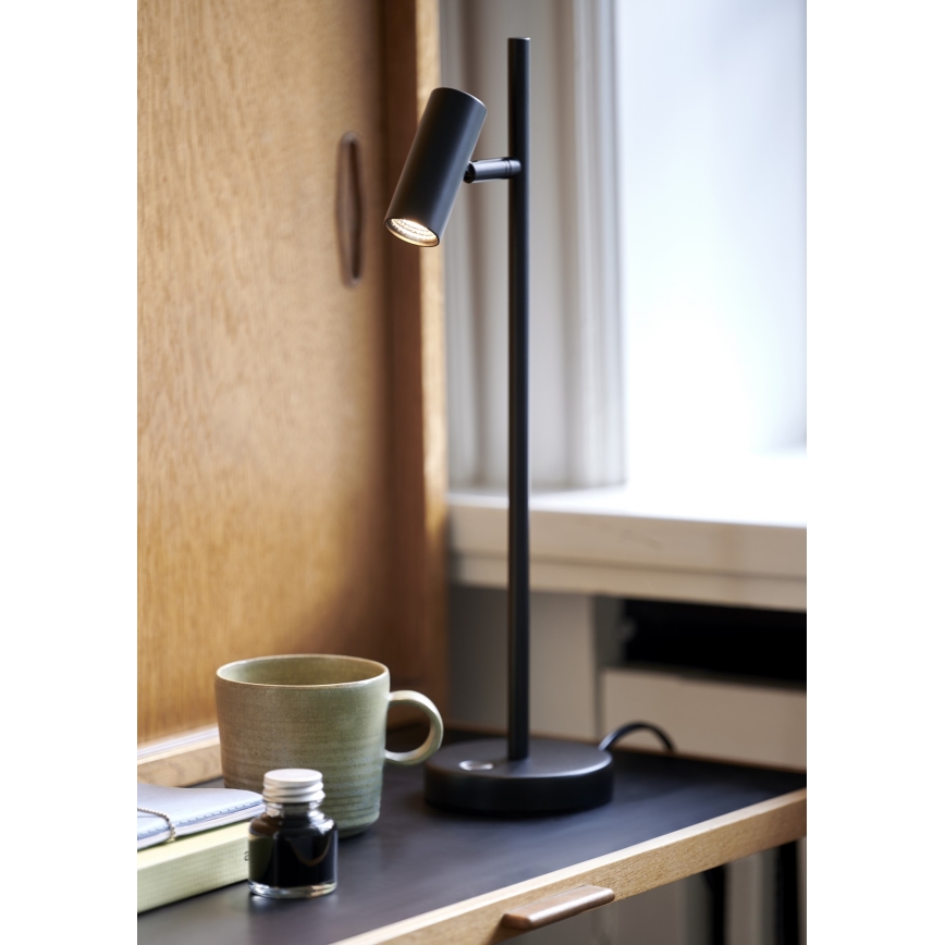 Nordlux - LED Aptumšojama galda lampa OMARI LED/3,2W/230V melna
