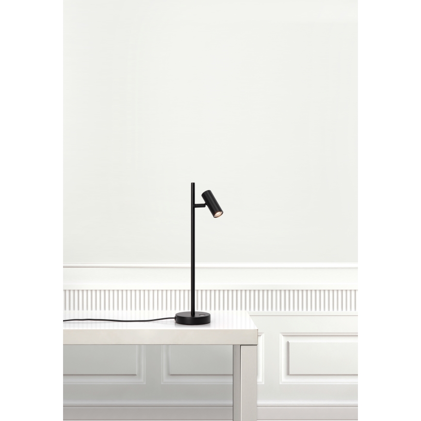 Nordlux - LED Aptumšojama galda lampa OMARI LED/3,2W/230V melna