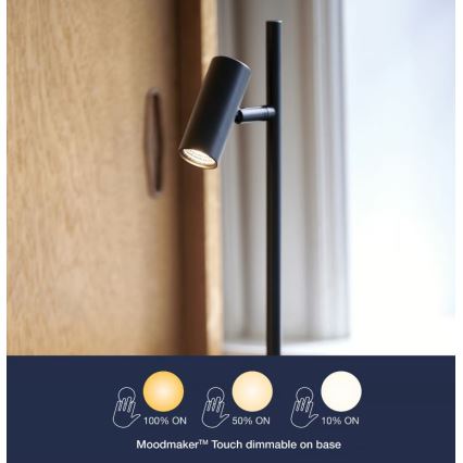 Nordlux - LED Aptumšojama galda lampa OMARI LED/3,2W/230V melna