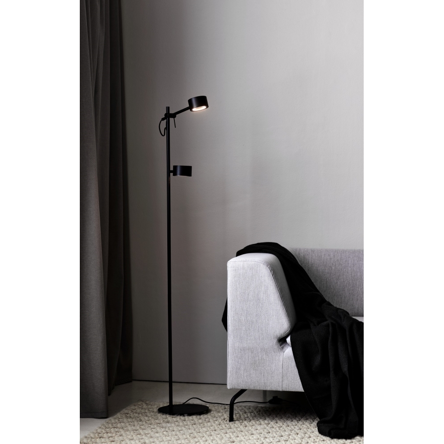 Nordlux - LED Aptumšojama grīdas stāvlampa CLYDE 2xLED/4W/230V
