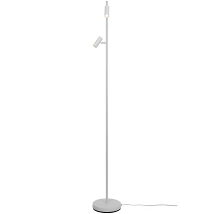 Nordlux - LED Aptumšojama skārienvadāma grīdas stāvlampa OMARI 2xLED/3,2W/230V balta