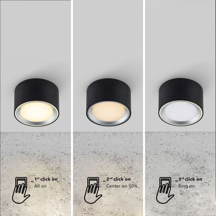 Nordlux - LED Aptumšojama griestu lampa FALLON LED/5,5W/230V 2700K balta