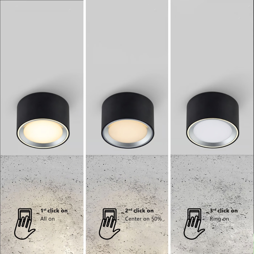 Nordlux - LED Aptumšojama griestu lampa FALLON LED/5,5W/230V 2700K balta