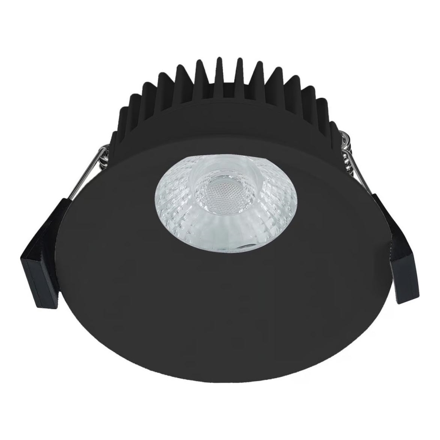 Nordlux - LED Aptumšojama iegremdējama vannas istabas lampa ALBRIC LED/8W/230V IP44 melna