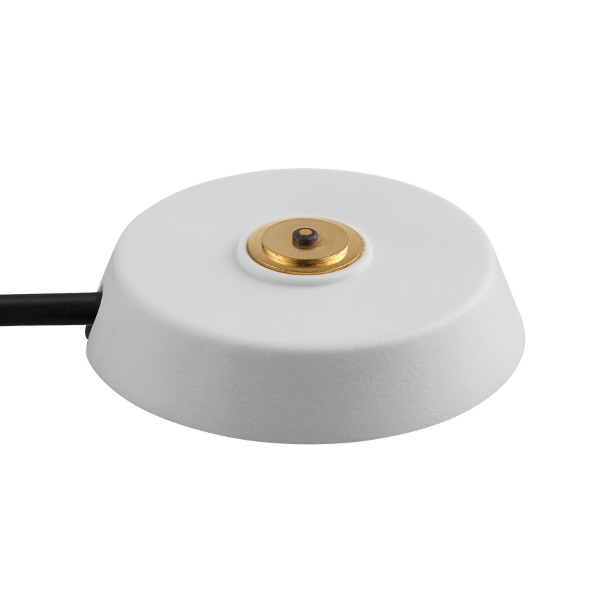 Nordlux - LED Aptumšojama lādējama āra galda lampa ELLEN LED/2,8W/3,7V IP44 balta