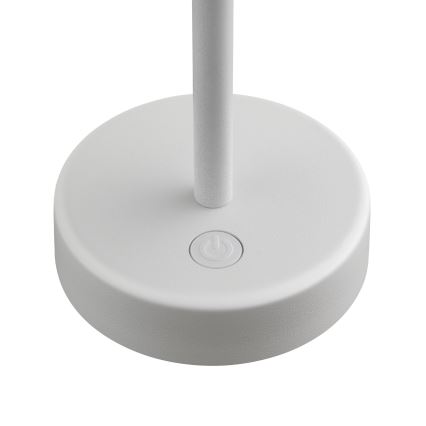Nordlux - LED Aptumšojama lādējama āra galda lampa ELLEN LED/2,8W/3,7V IP44 balta