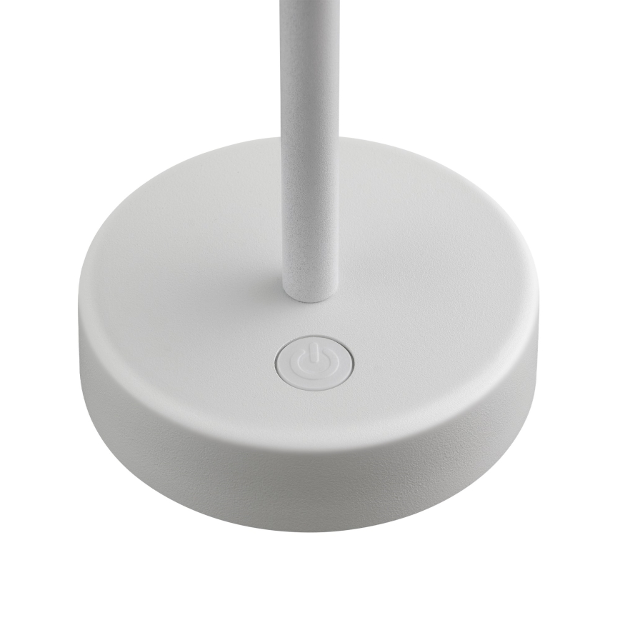 Nordlux - LED Aptumšojama lādējama āra galda lampa ELLEN LED/2,8W/3,7V IP44 balta