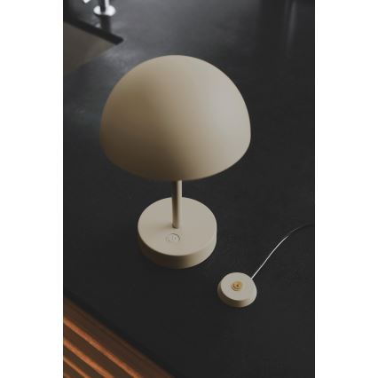 Nordlux - LED Aptumšojama lādējama āra galda lampa ELLEN LED/2,8W/3,7V IP44 bēša