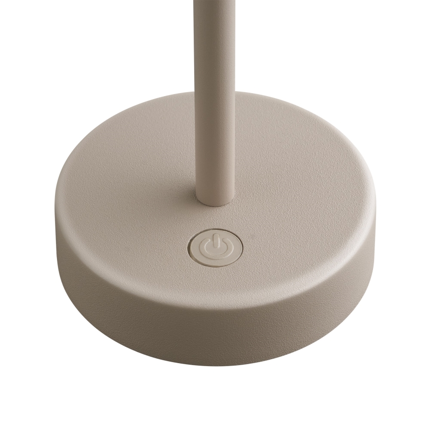 Nordlux - LED Aptumšojama lādējama āra galda lampa ELLEN LED/2,8W/3,7V IP44 bēša