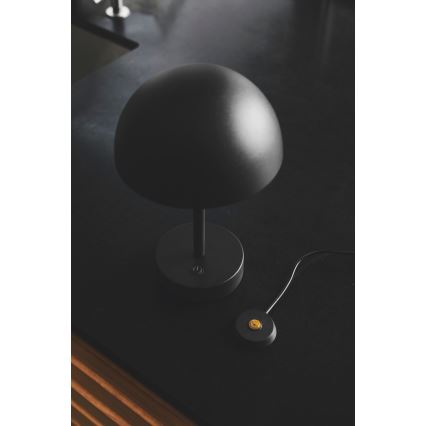 Nordlux - LED Aptumšojama lādējama āra galda lampa ELLEN LED/2,8W/3,7V IP44 melna