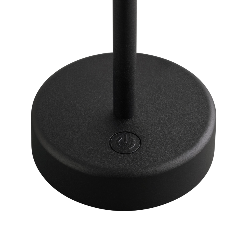 Nordlux - LED Aptumšojama lādējama āra galda lampa ELLEN LED/2,8W/3,7V IP44 melna