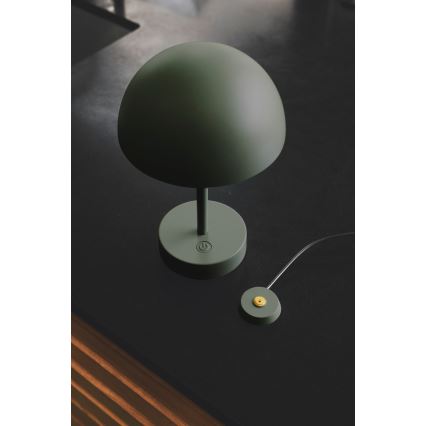 Nordlux - LED Aptumšojama lādējama āra galda lampa ELLEN LED/2,8W/3,7V IP44 zaļa