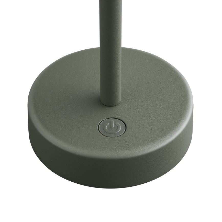 Nordlux - LED Aptumšojama lādējama āra galda lampa ELLEN LED/2,8W/3,7V IP44 zaļa