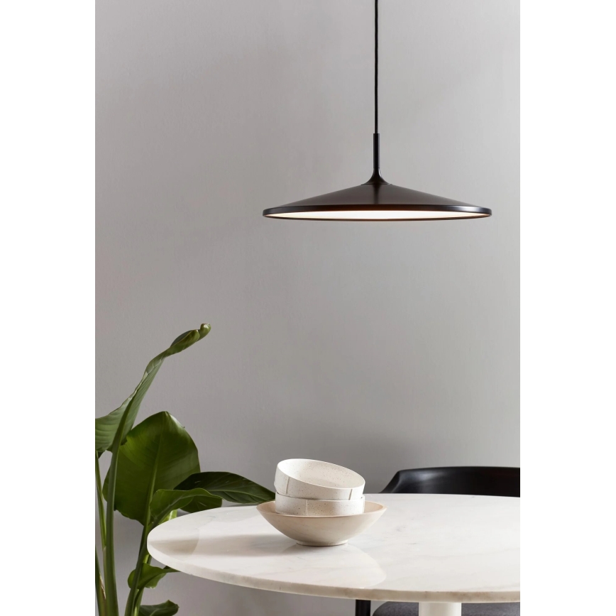 Nordlux - LED Aptumšojama lustra ar auklu BALANCE LED/13W/230V 2700K d. 42 cm melna