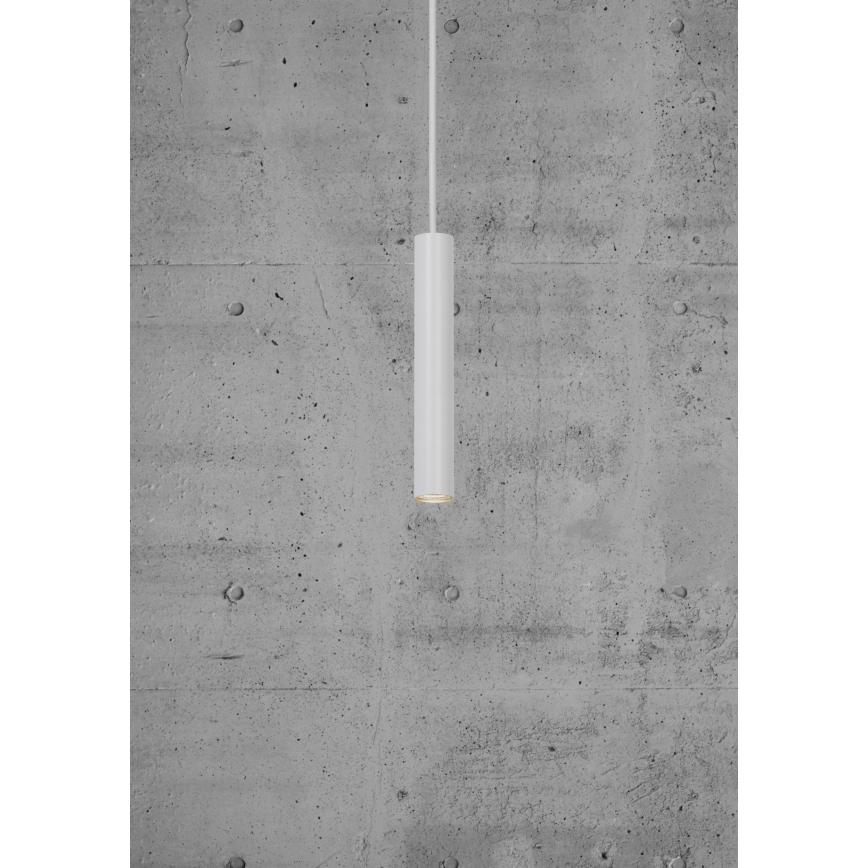 Nordlux - LED Aptumšojama lustra ar auklu OMARI LED/4,4W/230V balta