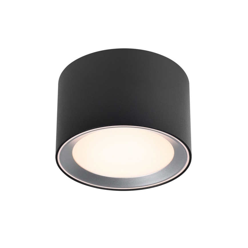 Nordlux - LED Aptumšojama vannas istaba Starmetis LANDON SMART LED/8W/230V 2700-6500K IP44 melna