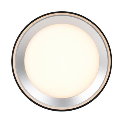 Nordlux - LED Aptumšojama vannas istaba Starmetis LANDON SMART LED/8W/230V 2700-6500K IP44 melna