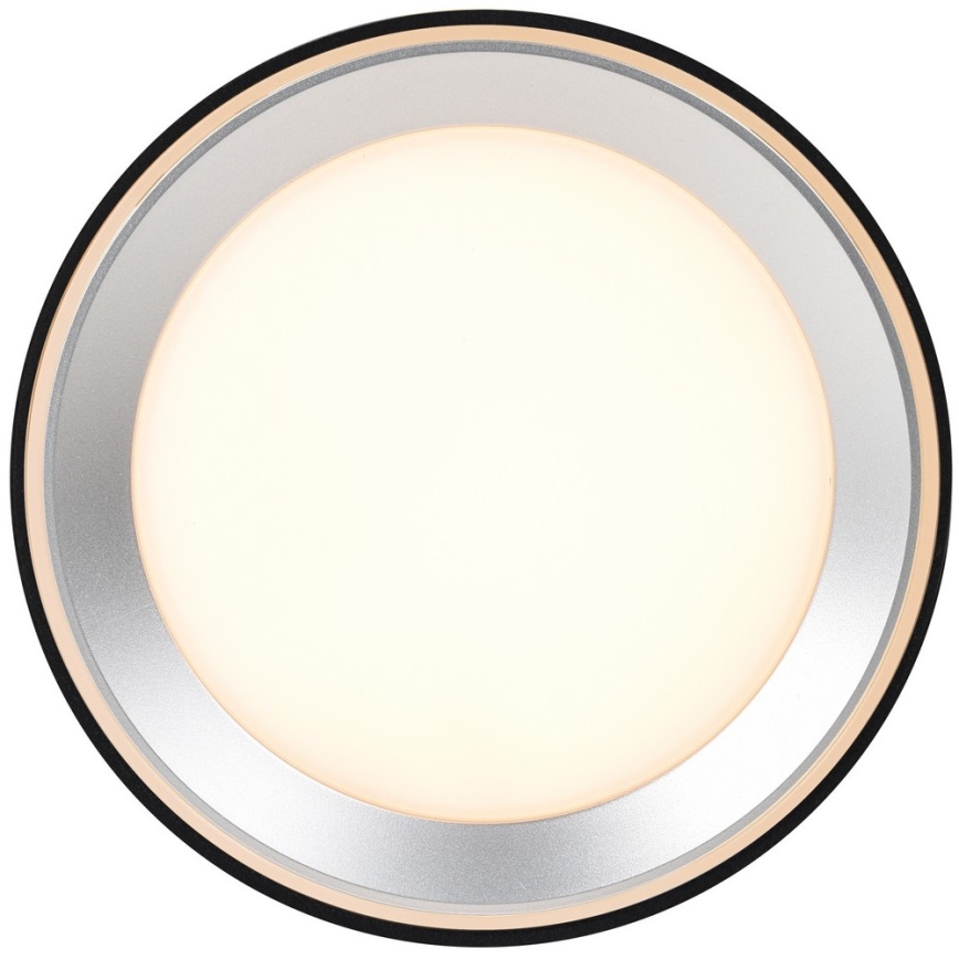 Nordlux - LED Aptumšojama vannas istaba Starmetis LANDON SMART LED/8W/230V 2700-6500K IP44 melna