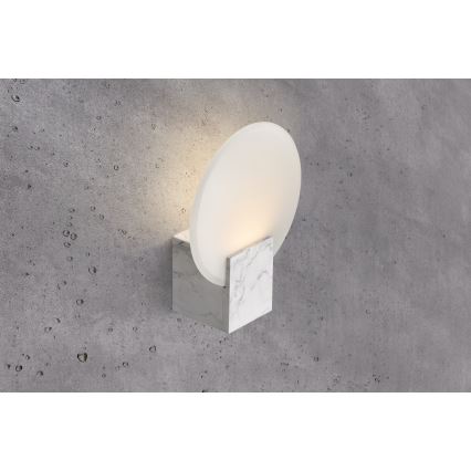 Nordlux - LED Aptumšojama Vannas istabas sienas lampa HESTER LED/9,5W/230V IP44 balta