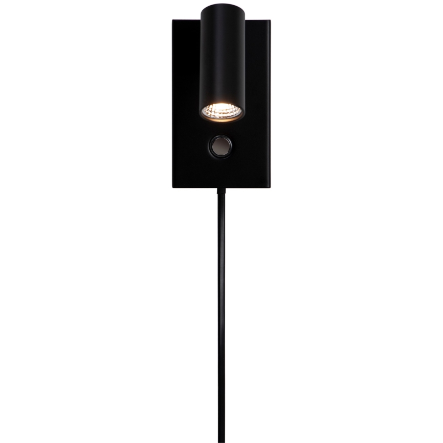 Nordlux - LED Aptumšojams sienas starmetis OMARI LED/3,2W/230V melna