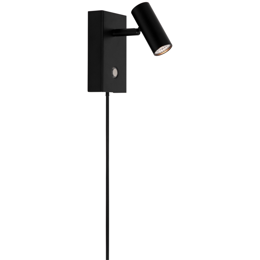 Nordlux - LED Aptumšojams sienas starmetis OMARI LED/3,2W/230V melna