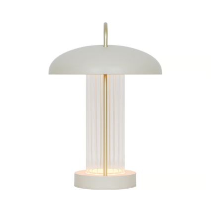 Nordlux - LED dimmējama uzlādējamā skārienvadāma galda lampa MIRANO LED/3W/3,7V bēša