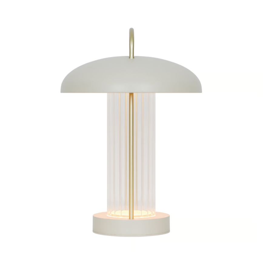 Nordlux - LED dimmējama uzlādējamā skārienvadāma galda lampa MIRANO LED/3W/3,7V bēša