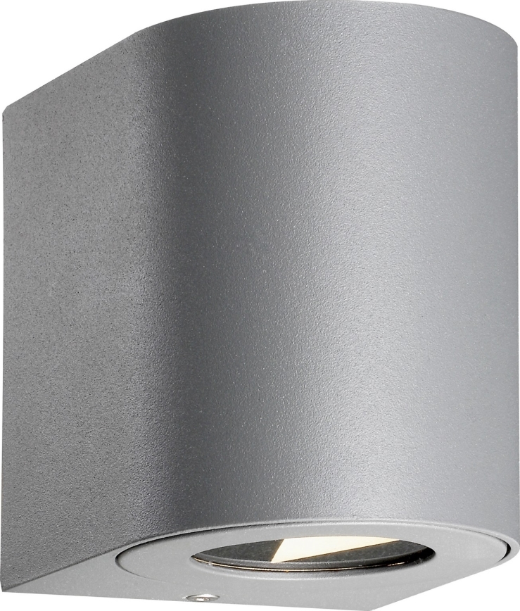 Nordlux - LED āra sienas gaismeklis CANTO 2xLED/5,5W/230V IP44 pelēks