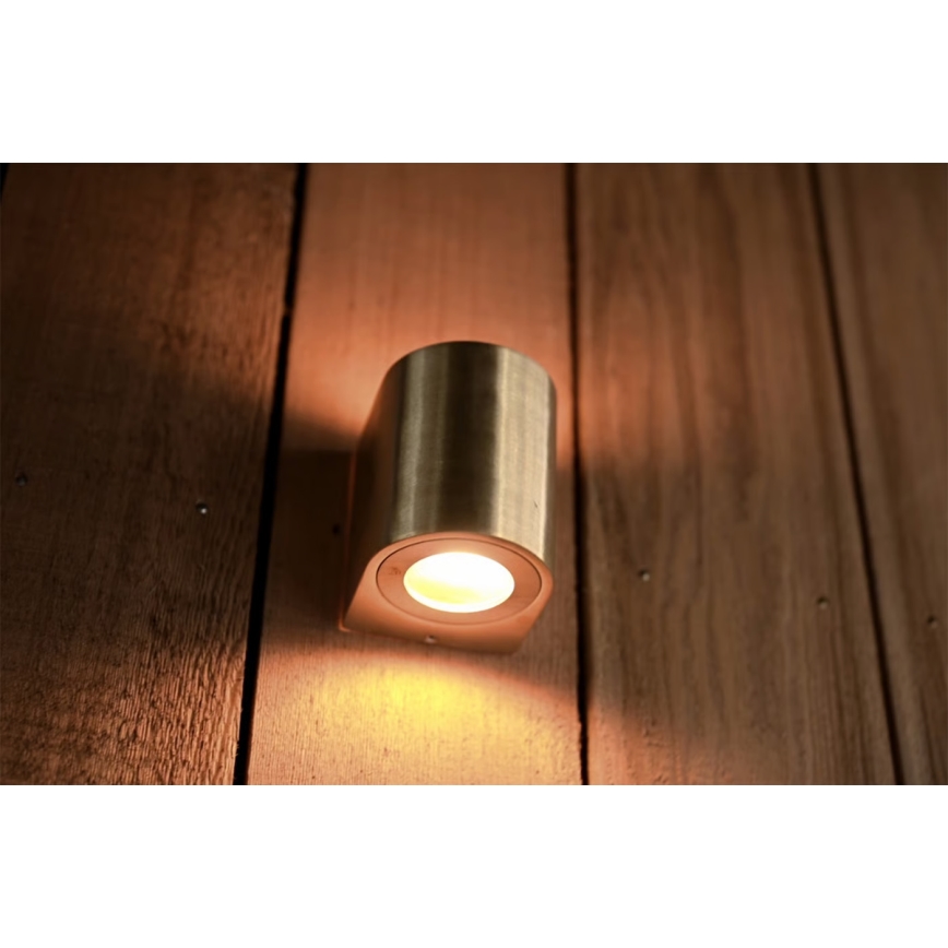 Nordlux - LED āra sienas gaismeklis CANTO 2xLED/5,5W/230V IP44 zelta krāsā
