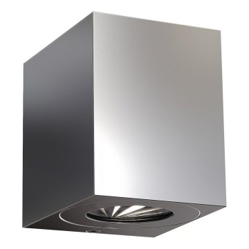 Nordlux - LED āra sienas gaismeklis CANTO 2xLED/5W/230V IP44 nerūsējošais tērauds