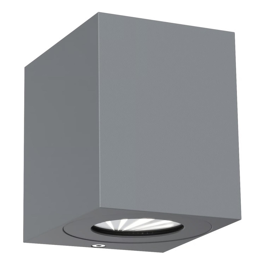 Nordlux - LED āra sienas gaismeklis CANTO 2xLED/5W/230V IP44 pelēks