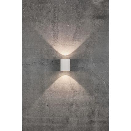 Nordlux - LED āra sienas gaismeklis CANTO 2xLED/6W/230V IP44 balta