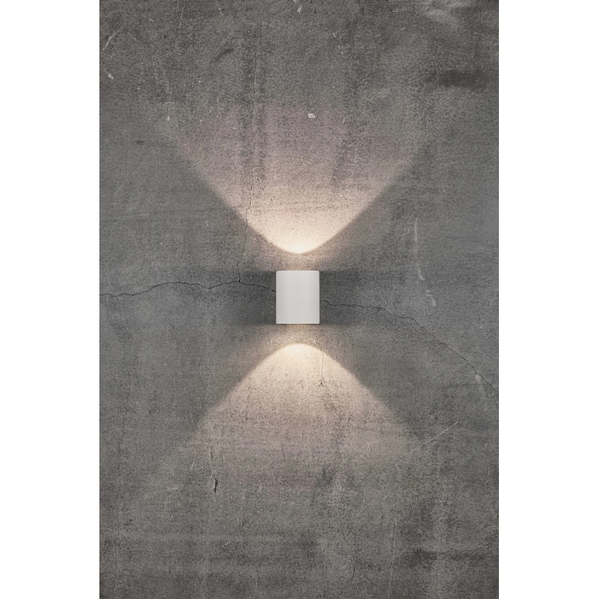 Nordlux - LED āra sienas gaismeklis CANTO 2xLED/6W/230V IP44 balta